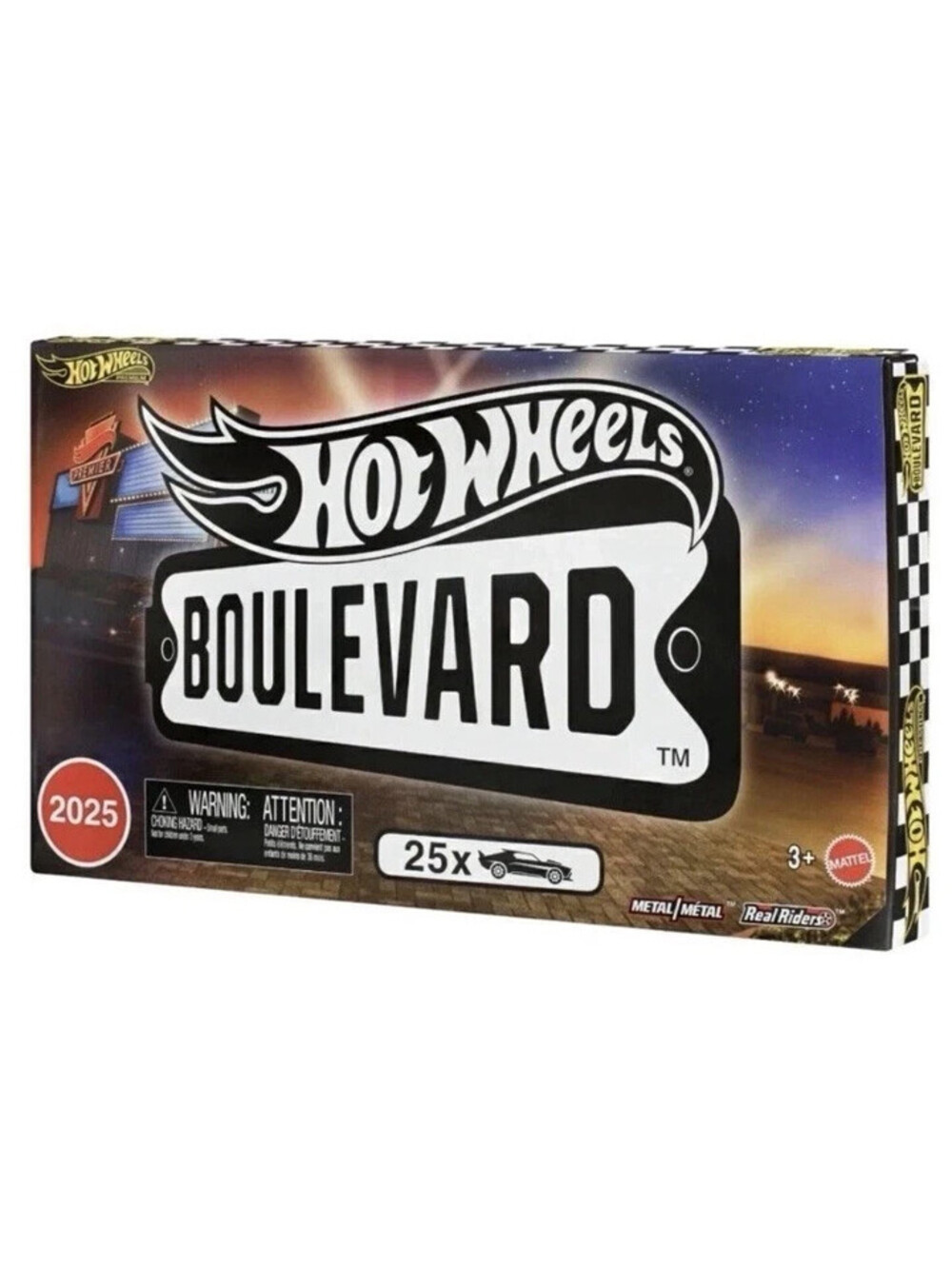 2025 Hot Wheels Boulevard 25 Car Factory Complete Set JFM00 New Sealed Shipper